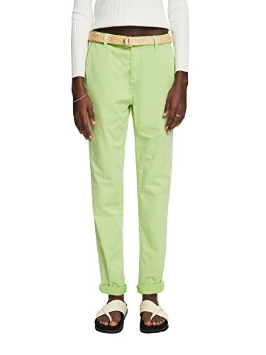ESPRIT Damen Hose 032ee1b350, 320/Citrus Green, 30W / 32L – Ansicht 1