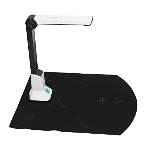 Spacnana 8-megapikselowy Skaner Wysokiej Rozdzielczości, Przenośny Składany Aparat Dokumentacyjny z Czujnikiem CMOS i 6 Diodami LED do Użytku Domowego, Biurowego i szkolnego.