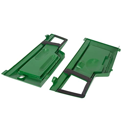 ECOTRIC Pair Side Panel Screen Kit Compatible with John Deere 415 425 445 455 Replacement for AM128982 AM128983 Left & Right Side