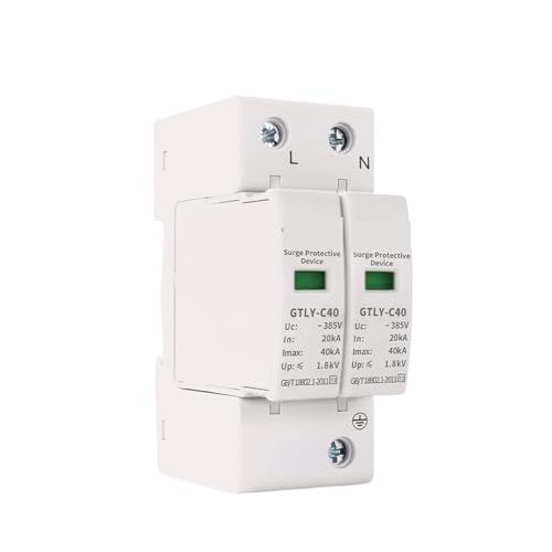 Parafoudre domestique 2P AC SPD 220V 385V parafoudre solaire 40KA