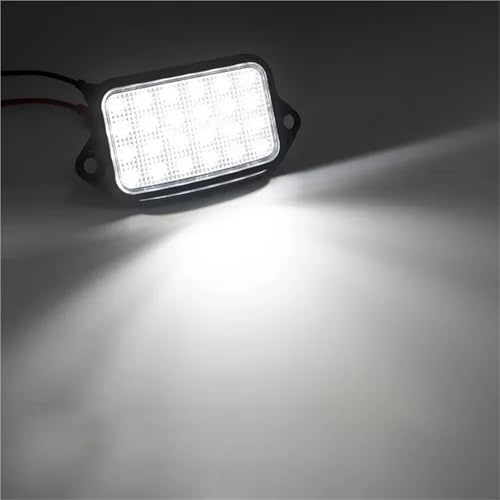 Lámpara de matrícula LED para Ford Mustang 2005-2009 luz trasera blanca impermeable 12V 5