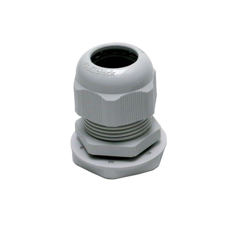 Presse-étoupe PG21 CEMBRE 1900.21 en nylon gris clair IP68