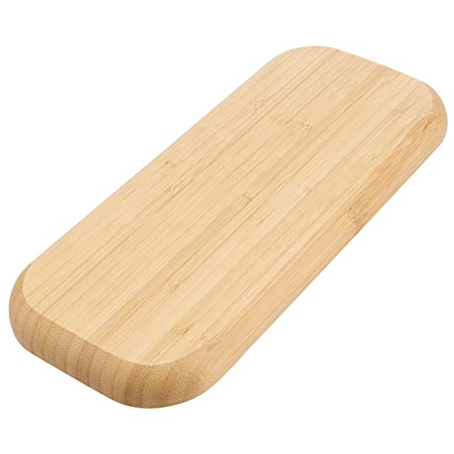 Hoigon 2 Pack 12 X 5 X 0.8 Inch Bamboo Plant Saucer, Rectanglar Wooden Planter Flower Pot Tray, Drainage Tray For Succulent Ceramic Pot Saucer #TOP4