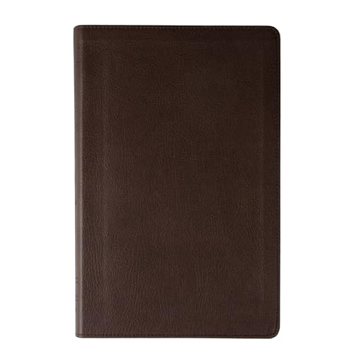 LSB Holy Bible, 2-Column Verse-by-Verse Format: Legacy Standard Bible in Brown Imitation Leather with Ribbon Marker