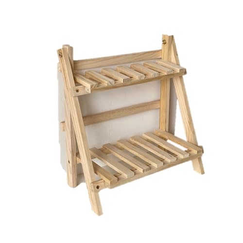 Bamboo Plant Stand for Indoor Succulents and Flowers