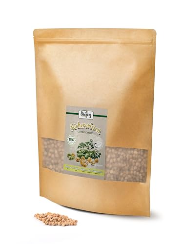 Biojoy BIO-Kichererbsen (2,5 kg), getrocknet und ganz, ungeröstet