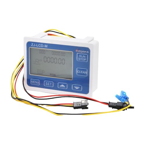 Medidor de flujo de agua digital con pantalla LCD para control de litros exacto
