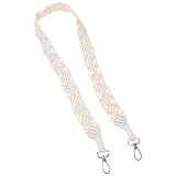 Confort Ergonomique: Conçue avec un large tissage en corde de coton naturel, cette bandoulière offre un maintien doux et ergonomique pour l'épaule, réduisant la fatigue même pendant les longues sessions photographiques