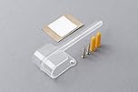 LOUVRETIE Vertical Blind Tieback x4 Clear