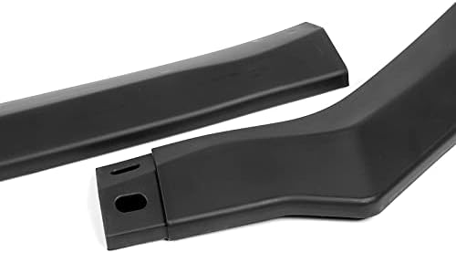 3PCS Front Bumper Lip Kit fit for compatible with 2015-2017 Subaru Legacy, STi-Style Splitter Trim Protection Spoiler, Air-Dam-Chin-Diffuser (Unpainted Matt Black)