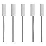 5x Filz-Polierstift "Zylinder" [Ø 6 x 17 mm] - geeignet für Dremel®, Proxxon® …