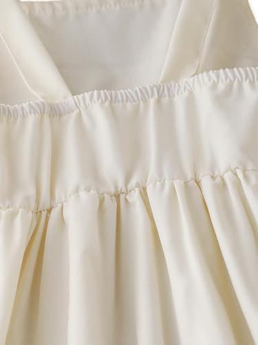 SOLY HUX Toddler Girl's Summer Dress Cute Strawberry Crochet Sleeveless A Line Flowy Vacation Short Dresses with Bag4