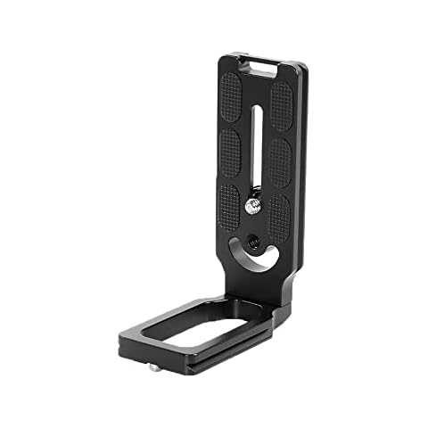 Sequpr Camera Quick Release Plate L Bracket Compatible with Arca-Swiss Standard 105mm L Camera Quick Release Plate for Nikon Canon Sony DSLR Camera Tripod Head Cover