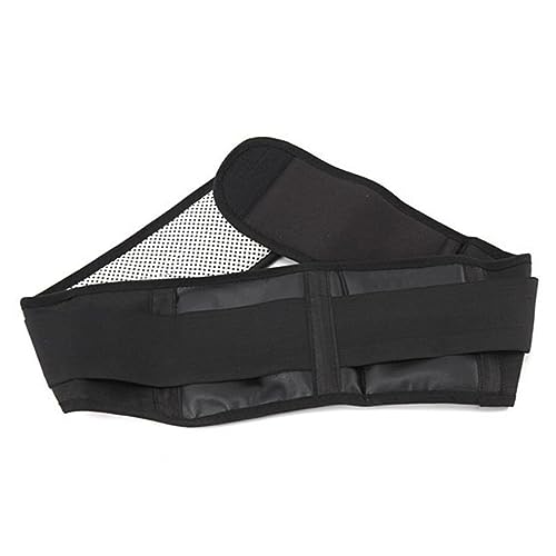 Beavorty Thermal Wasit Pad Lumbar Belt Back Waist Support Belt Waist Band Waist Support Brace Belt Self Heating Waist Belt Gripe Belt Magnetic Waist Belt Magnet Waist Belt Black