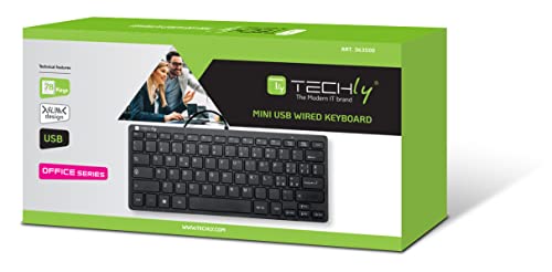 TECHLY 363500 Mini Tastiera USB Universale