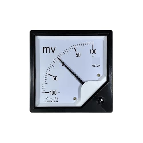 Voltmètre bidirectionnel 6c2 pour éviter l'inversion manuelle mesure tension DC 25-100mV