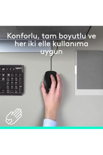 Logitech M90 Maus mit Kabel – Ansicht 3