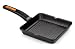 Produktbild Braisogona Effiziente Plus Aluguss Grillpfanne, quadratisch, schwarz, Aluminiumguss, schwarz, 28 cm