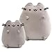 GUND Pusheen The Cat Sitting Pose Squisheen Plush, Squishy Stuffed Animal for Ages 8 and Up, Gray, 6”