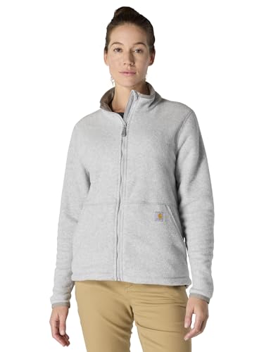 Carhartt Women's 106419 Women's Full-Zip Relaxed Fit Fleece Jacket