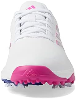 adidas Unisex-Child Junior ZG23 Golf Shoes, Ftwr White/Lucid Fuchsia/Lucid Blue, 5.5 Big Kid | Image 2