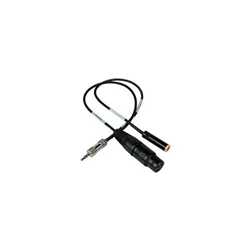 Sescom XLR Mic -amp; 3.5mm M Replacement for Apple IPHONE-MIC-1 iPhone - iPod - iPad TRRS