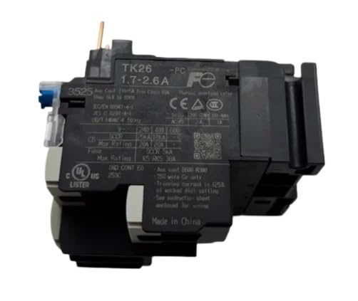 Compatible for Fuji Thermal Overload Relay 7-10.5A 9-13A 12-18A 16-22A 20-26A 0.24-036A 0.8-1.2A 0.34-0.52A 1.1-1.65A (0.8-1.2A)