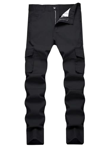 Men's Jeans Slim Fit Casual Distressed Denim Pants