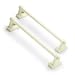 Magne Rod 8.75 to 15.75-Inch Sash Magnetic Cafe Rods, Ivory