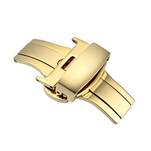 ワンプッシュ Dバックル 20mm ゴールド