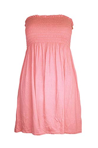 T-shirt rouge corail fille Be Jealous à manches courtes