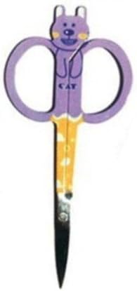 Cat Embroidery Scissors - Purrfect Points - PURPLE