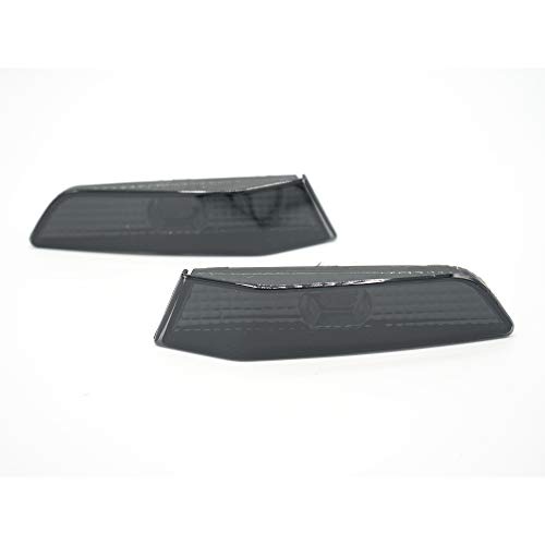 Side Marker Compatible With 2003 2004 2005 2006 2007 Infiniti G35 Coupe 2 Door Smoked Lens Housing Front Bumper Side Marker Lights - Thumbnail 3