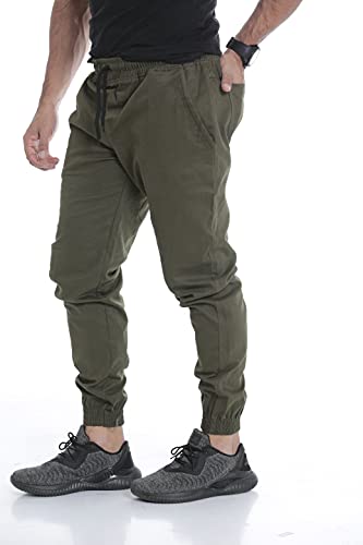 Kit 03 Calças Jogger Masculina Jeans Sarja P