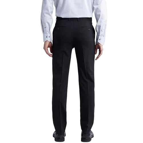 YUCENFU Men's Slim Fit 4-Way Stretch Pant Flat Front Flex Comfy Mens Business Casual Pants3
