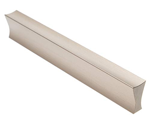 Preisvergleich Produktbild Möbelgriff BA 128 mm Küchengriff Edelstahloptik gebürstet Griffleiste *716-128