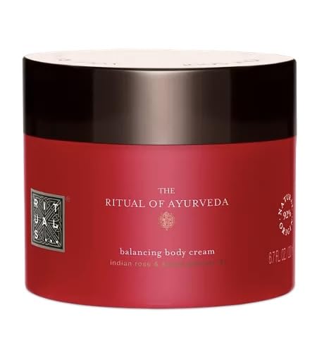RITUALS The Ritual of Ayurveda Körpercreme, 200 ml - Body Cream mit einem süßen und beruhigenden Duft von indischer Rose und Süßmandelöl