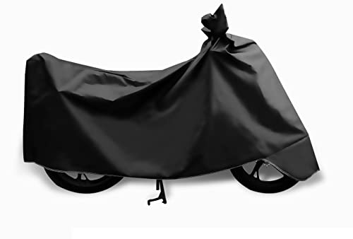 Image of Auto Hub Waterproof Scooty Cover Compatible with Activa 125 Dustproof, UV Protection Two Wheeler Scooty Activa 125 Cover - Zed Black