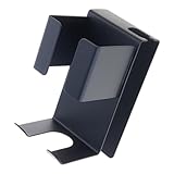 HUJIUTUO Stainless Steel Wall Mounted Curling Iron Holder Bathroom Organiser for Hair Styling Tools