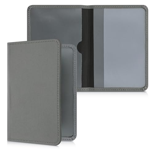 kwmobile Fahrzeugschein Hülle mit Kartenfächern - Neopren Hülle Fahrzeugschein Mappe - Tasche Etui für Kfz Zulassungsbescheinigung Führerschein Ausweis Kartenhüllen