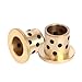 5PCS Inner Dia. JFB/13/14/15mm Flanged Bronze Impregnated Graphite Oilless Bushing Solid Self Lubricant Embedded Bearing(27x3mm-14x20x20)