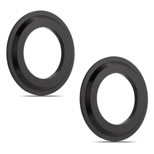 2PCS Bike Headset Spacer, 31.8mm Below Headset to 2.86mm Front Fork Conversion Adapter Spacer for 55mm 56mm Below Headset