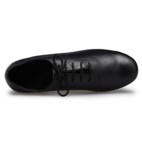 Men's Classic Lace-up Perforated Salsa Chacha Jazz Rumba Samba Ballroom Latin Modern Dance Shoes4