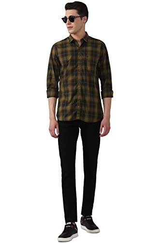 Image of Peter England Men's Cotton Slim Fit Shirt