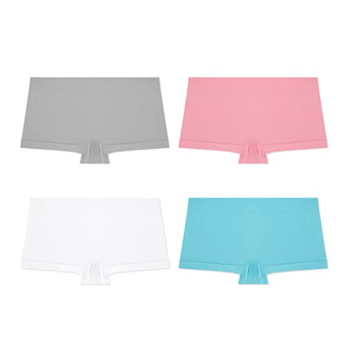 Rene Rofe Girls 4 Pack Seamless Boyshort Underwear - Size 7-16 Undies for Girls2