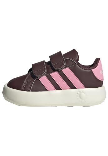 adidas Grand Court 2.0 Shoes Infants, Zapatillas Unisex bebé, Aurora Ruby/Bliss Pink/Off White, 26 EU