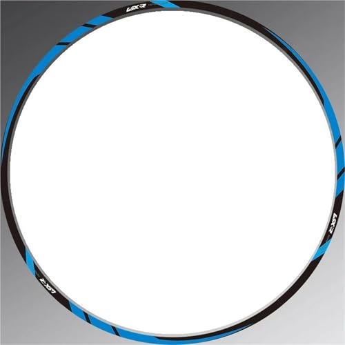 Felgen Aufkleber Motorrad-Felgenaufkleber-Set Für Suzuki GSX250R GSX-250R GSX250 GSX 250 R 17'' Streifen Reflektierende Aufkleber Nabenaufkleber Motorrad Dekor Felgenaufkleber(Farbe 13)