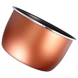 LALADEFIEE Electric Pressure Cooker Inner Pot 5L Heavy-Duty Aluminum Alloy Non-Stick Liner Suitable for Cooking Methods Including Rice and Stews