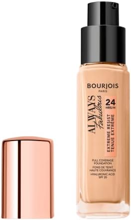 Bourjois Always Fabulous kryjący i nawilżający podkład do twarzy - 100 Rose Ivory, 30ml