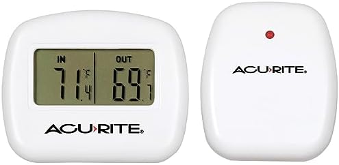 AcuRite (00782A4) Wireless Thermometer with Indoor/Outdoor Temperature